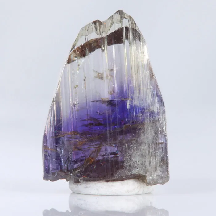 9.97ct BiColor Unheated Tanzanite Crystal