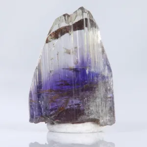 9.97ct BiColor Unheated Tanzanite Crystal