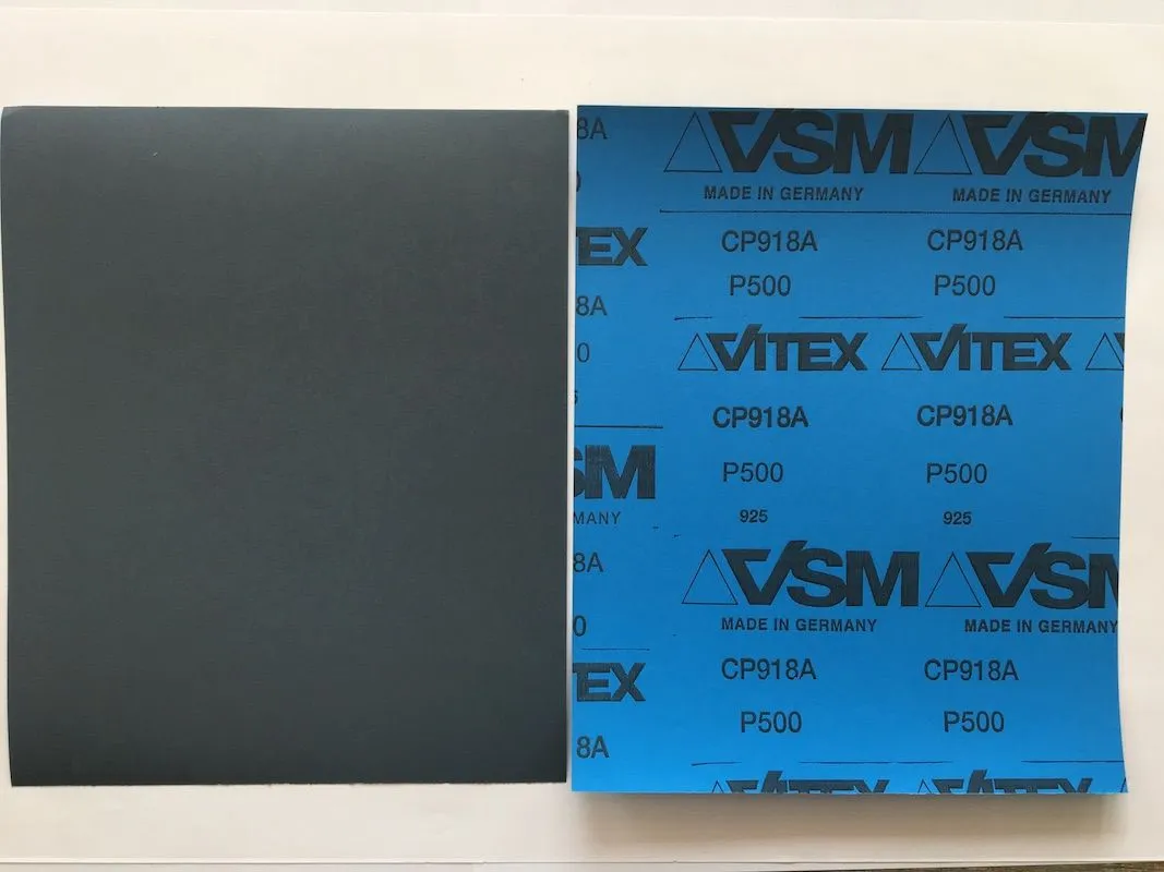 9X11 P1000 - Germany - Sanding Waterproof Sandpaper Sheet