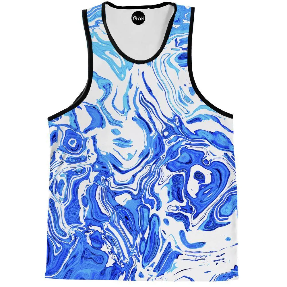Abstract Liquid Tank Top