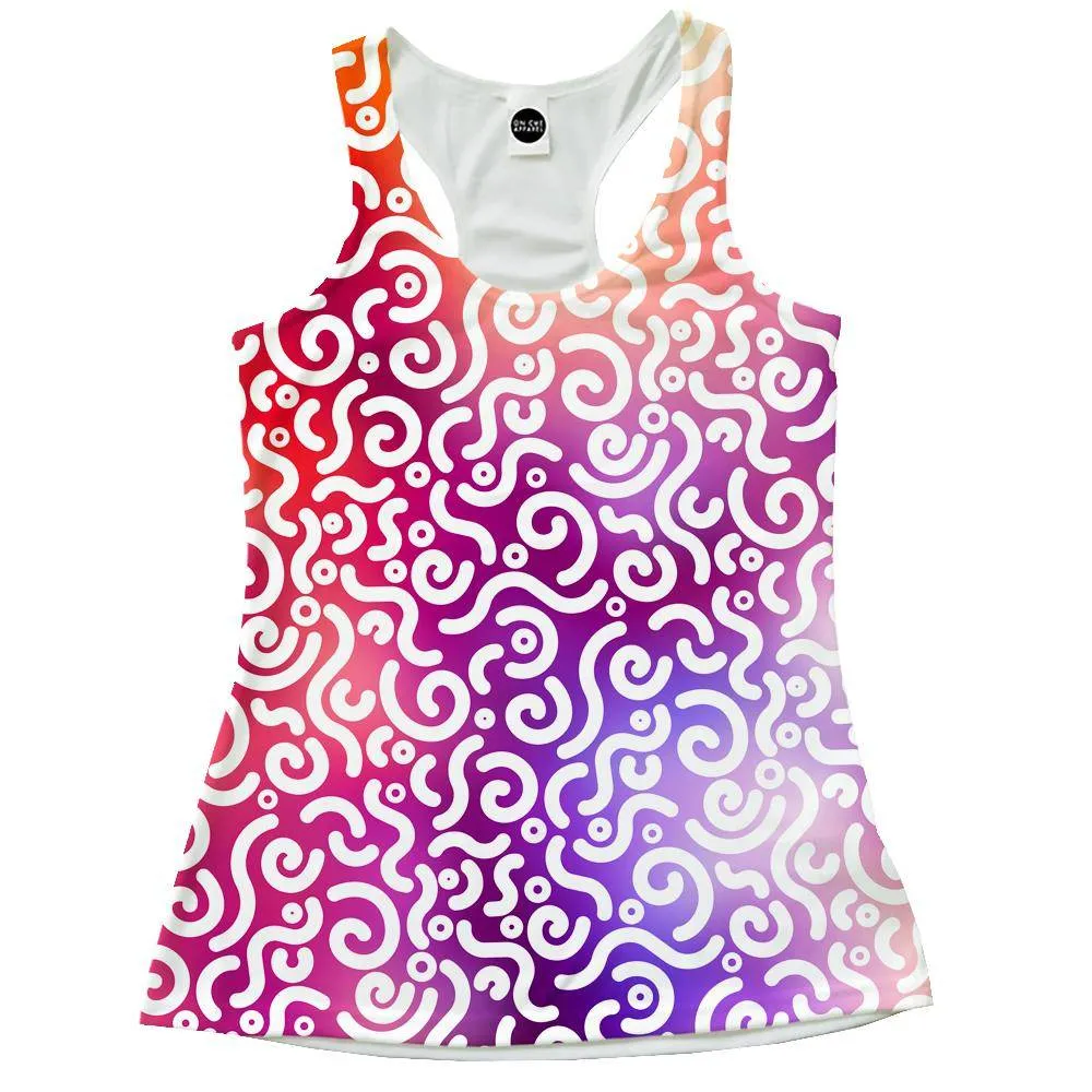 Abstract Rotation Racerback