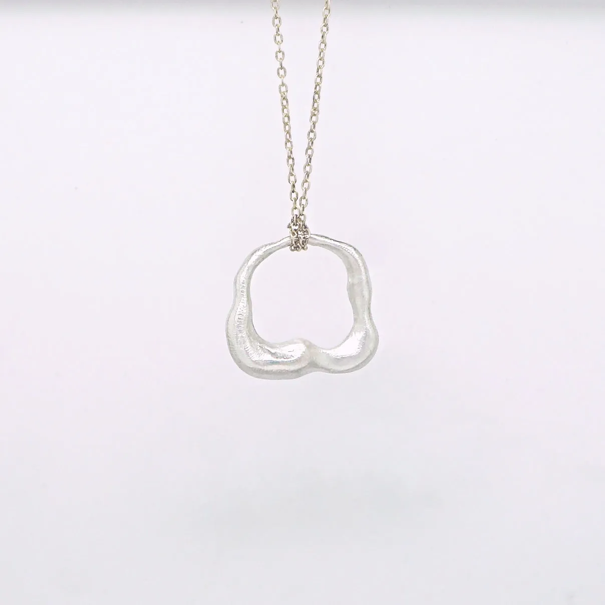 Abstract shape necklace