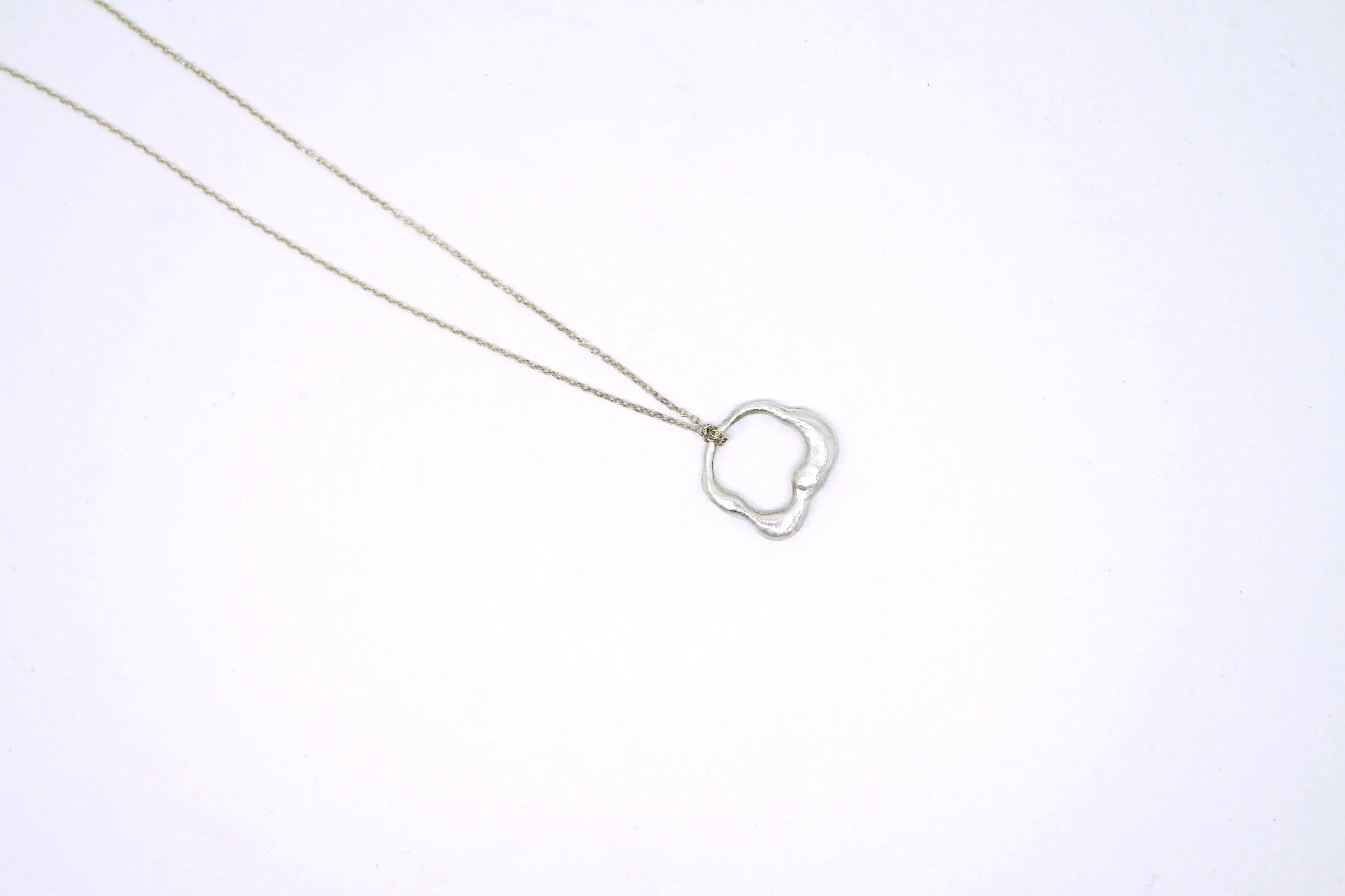 Abstract shape necklace