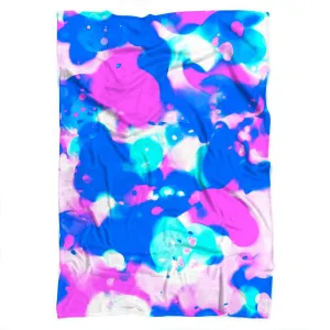 Abstract Splatter Blanket