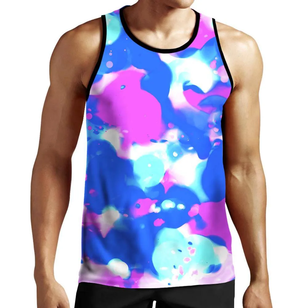 Abstract Splatter Tank Top