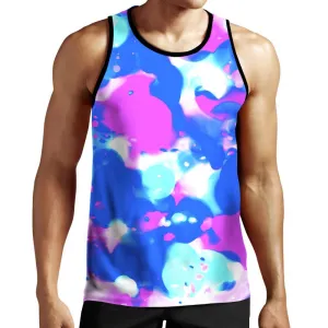Abstract Splatter Tank Top
