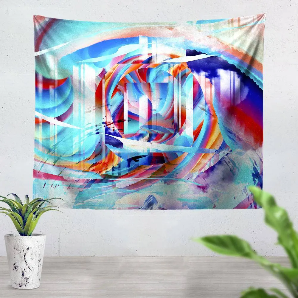 Abstract Square Tapestry