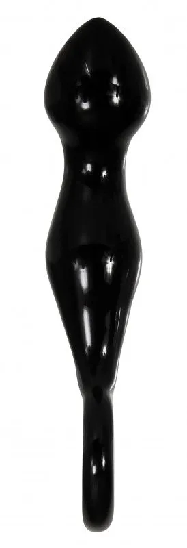 Adam's Glass Prostate Massager - Black