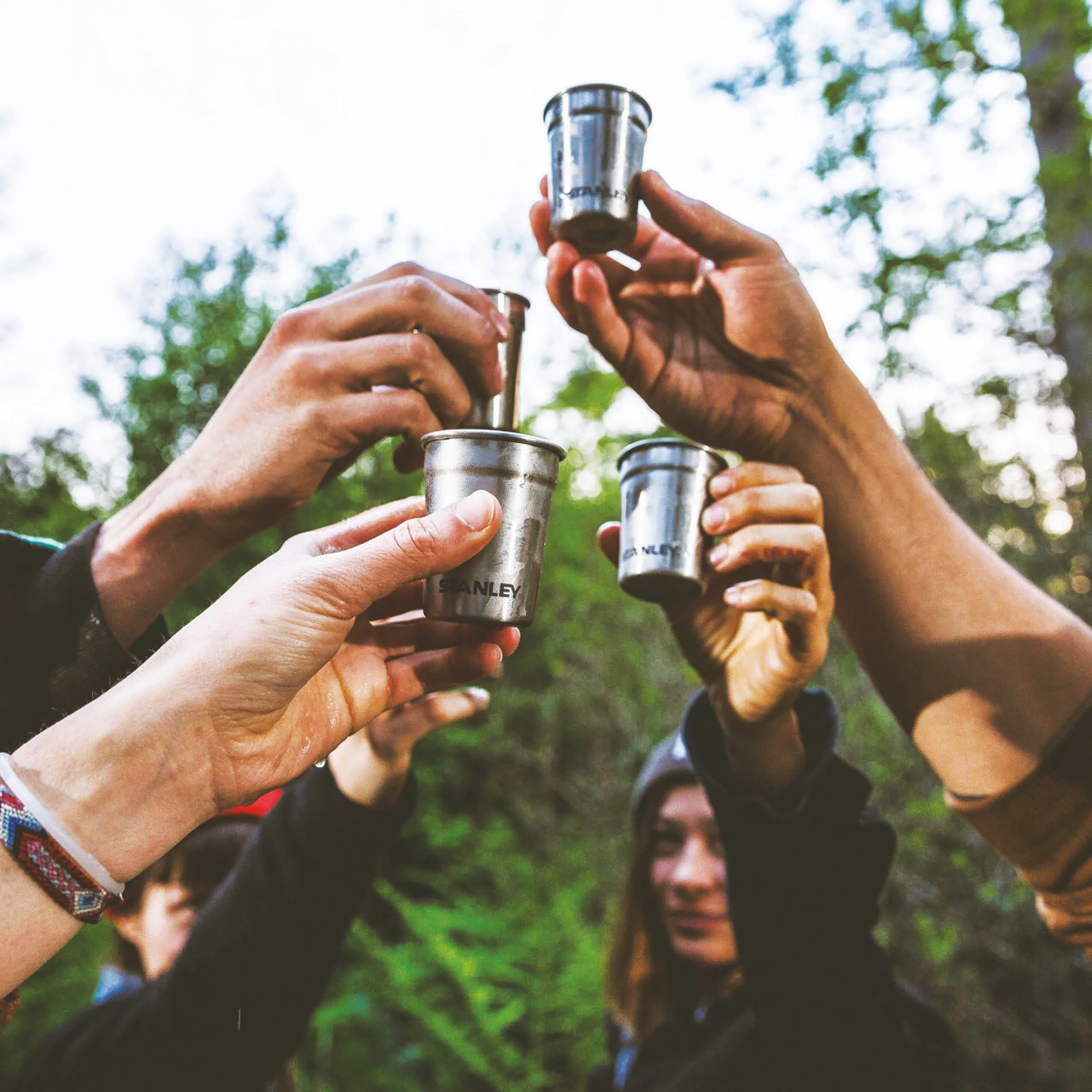 Adventure Nesting Shot Glass Set