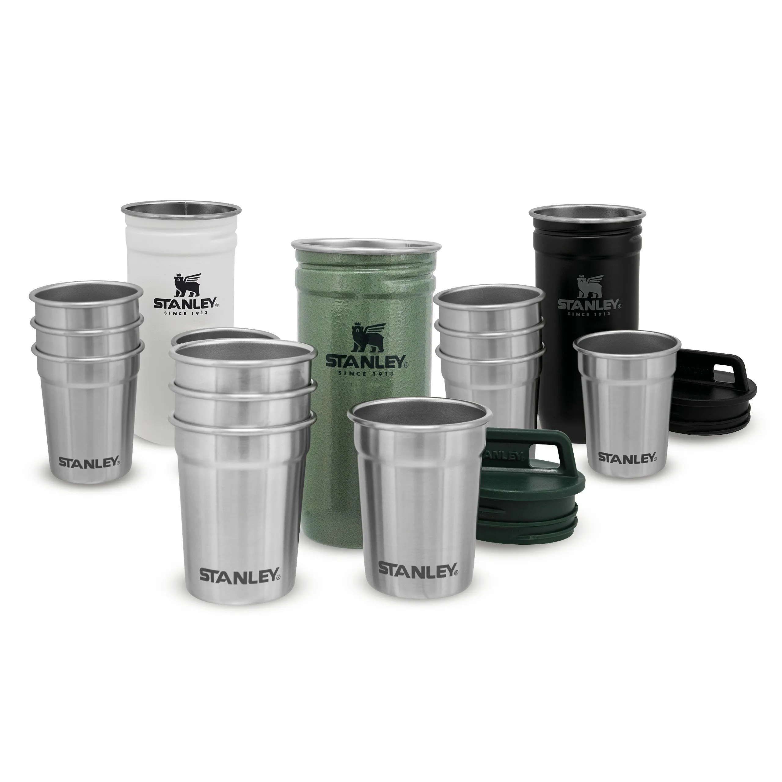 Adventure Nesting Shot Glass Set