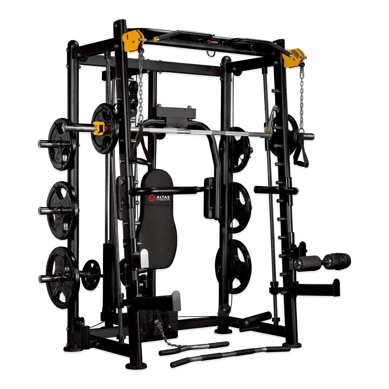 AL-3000 Multi-Function Smith Machine with Multi-Station Cable System