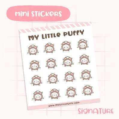 Alarm Clock Planner Sticker