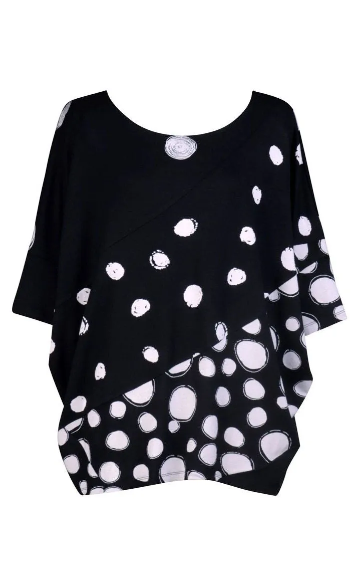 Alembika Multi Spotted Lia Jersey Top