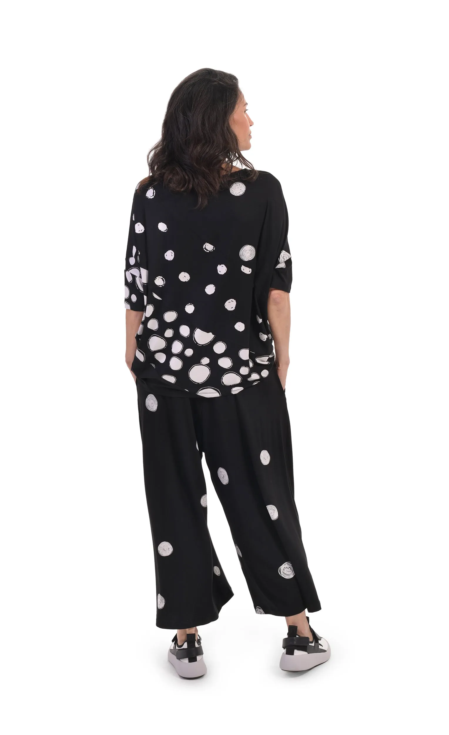 Alembika Multi Spotted Lia Jersey Top