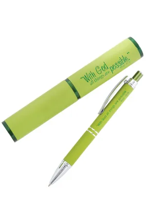 All Things Are Possible Pen In Gift Case