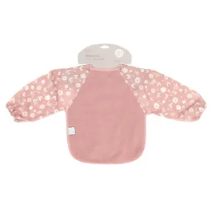 All4Ella Long Sleeve Bib, Dusty Pink