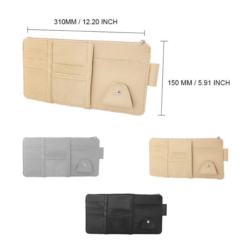 Alle-in-Ein Auto Sonnenblende Organisator