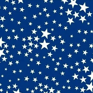 American Heroes Multi Stars on Blue by Windham Fabrics
