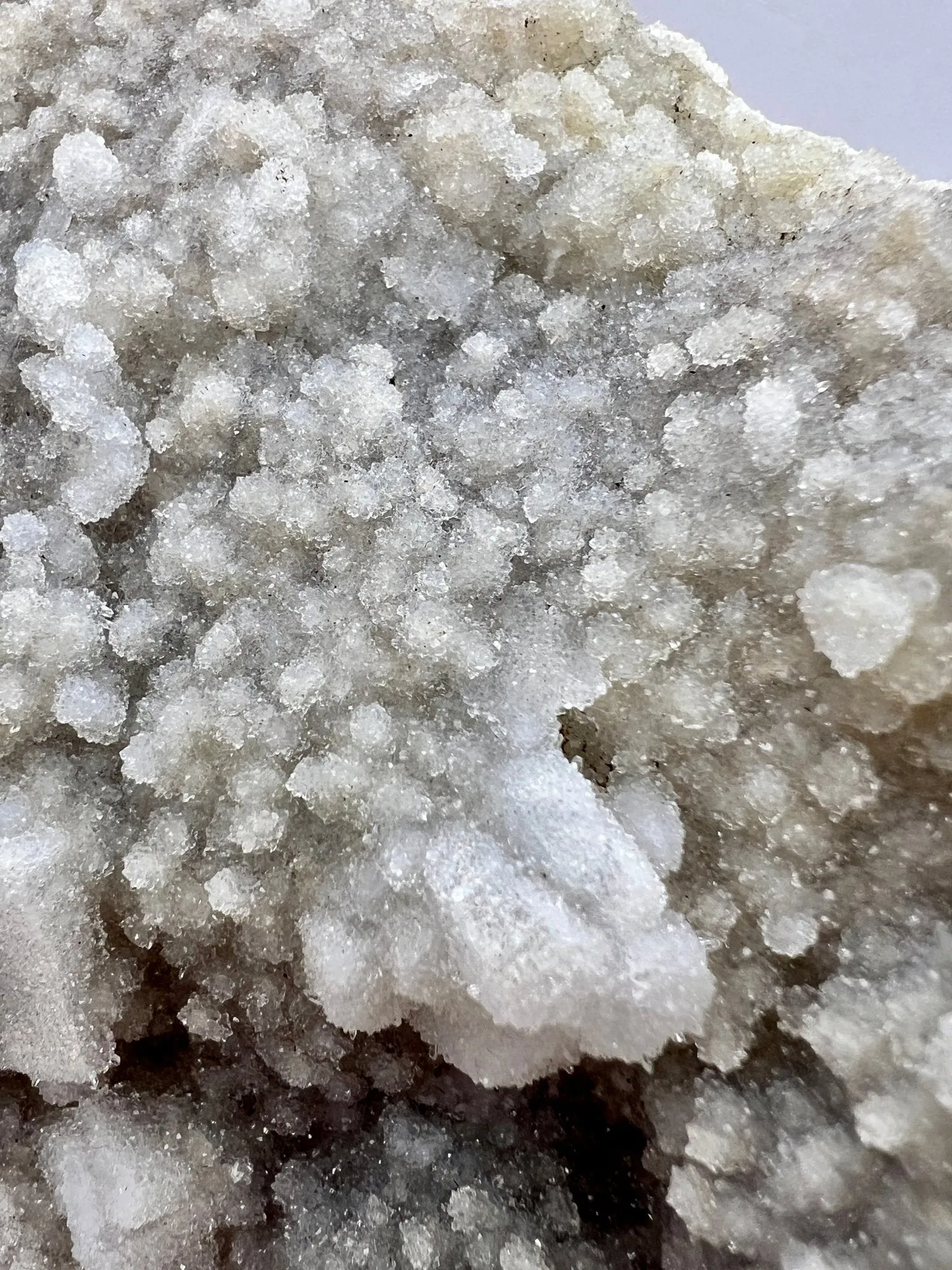 Amethyst and White Calcite - Large