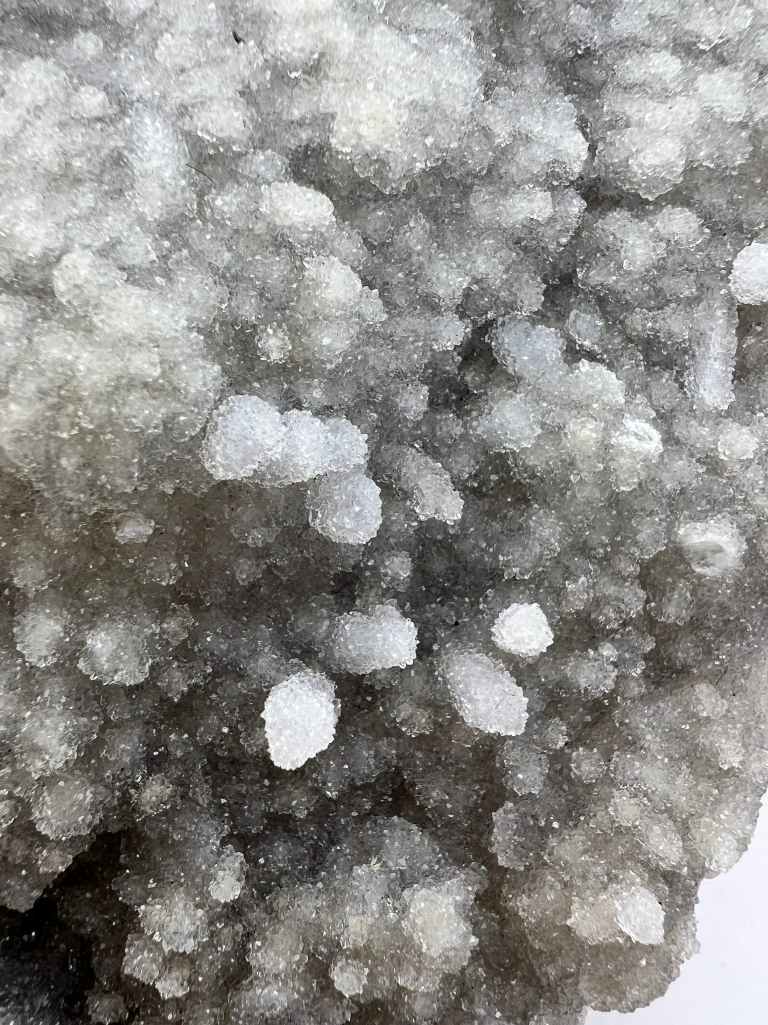 Amethyst and White Calcite - Large