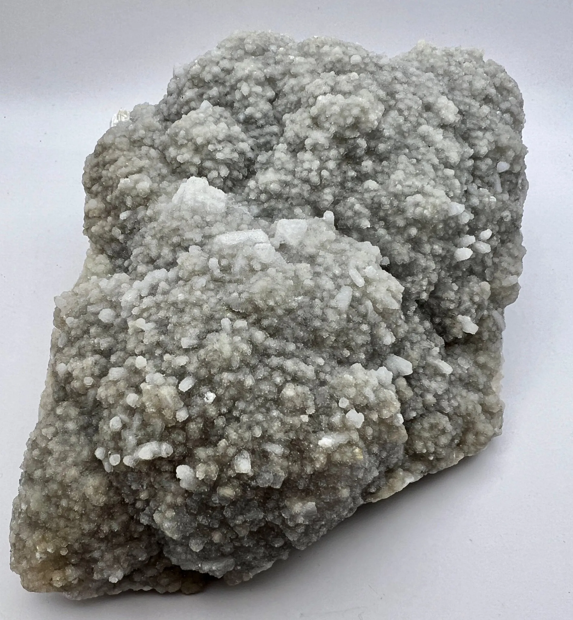Amethyst and White Calcite - Large