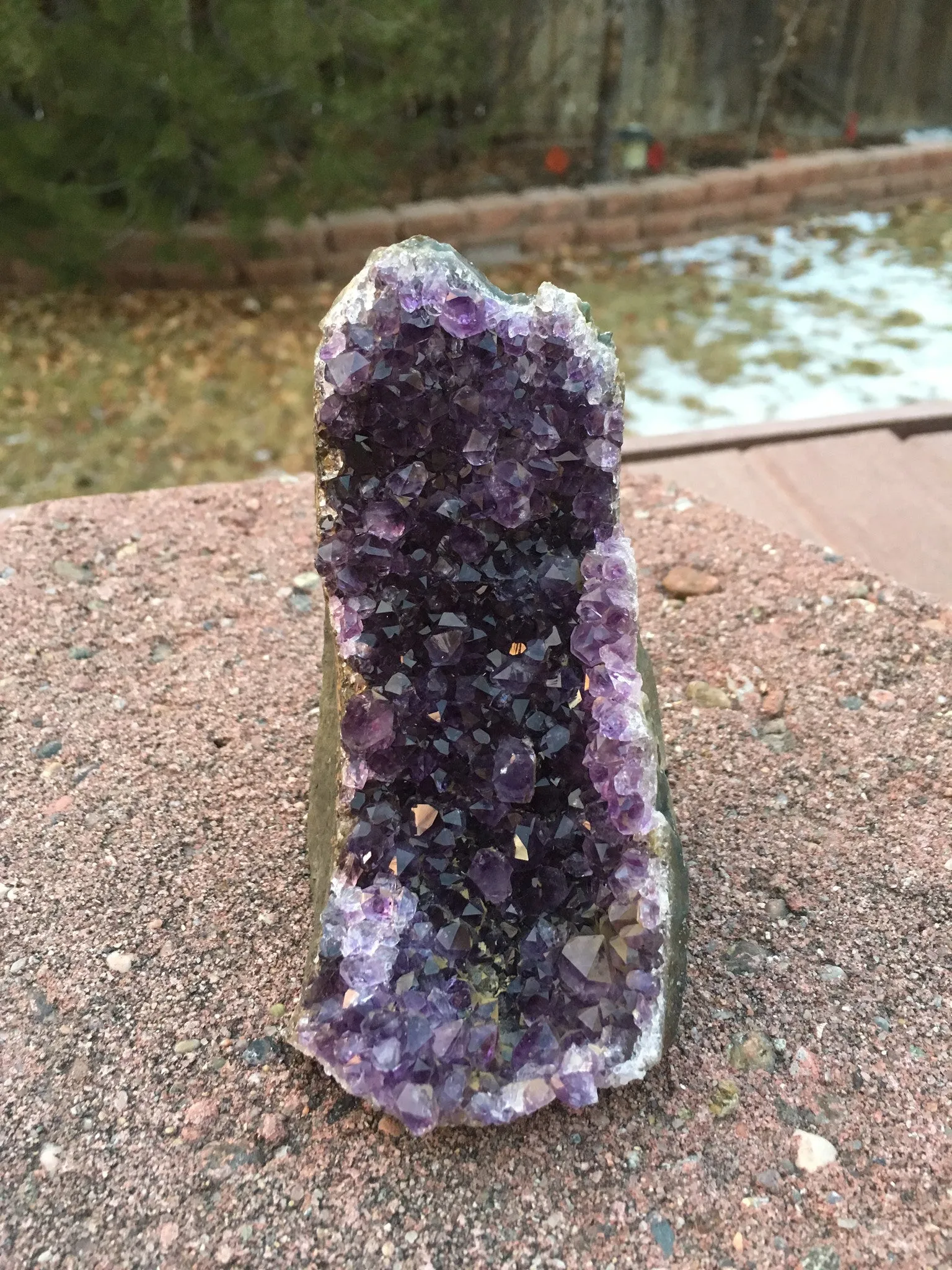 Amethyst Crystal Cluster, 4" x 3"