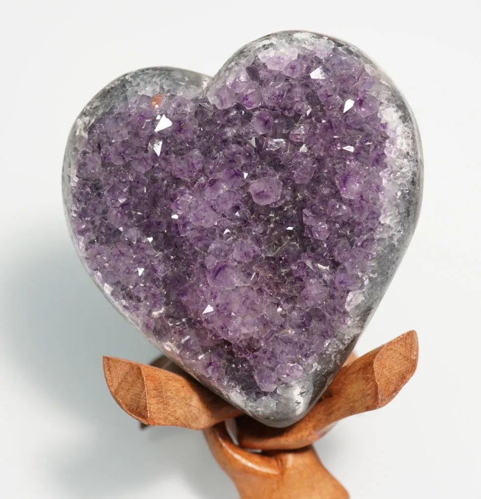 Amethyst Heart