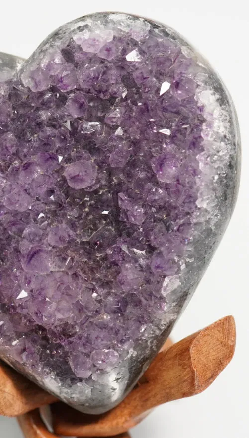 Amethyst Heart