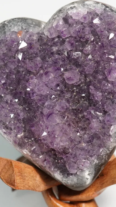 Amethyst Heart
