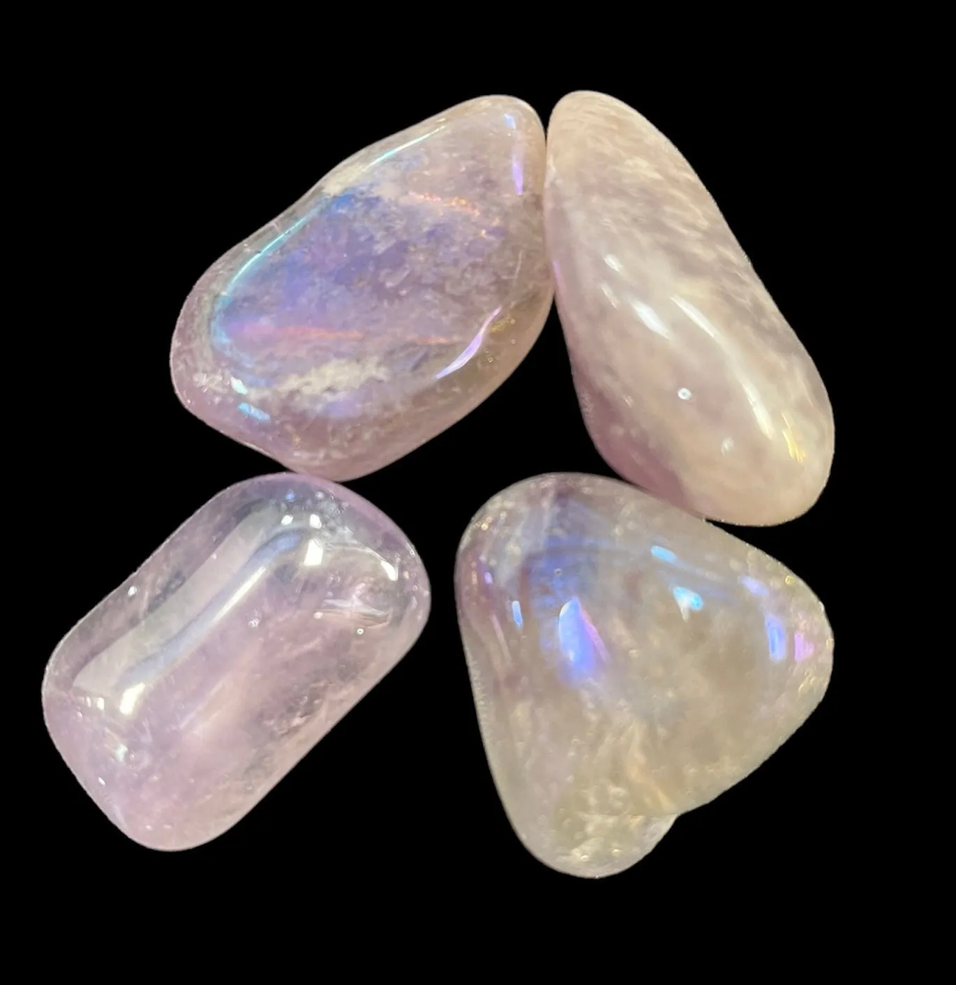 Angel Aura Amethyst Tumble - Peace