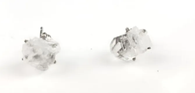 Apophyllite Crystal Stud earrings