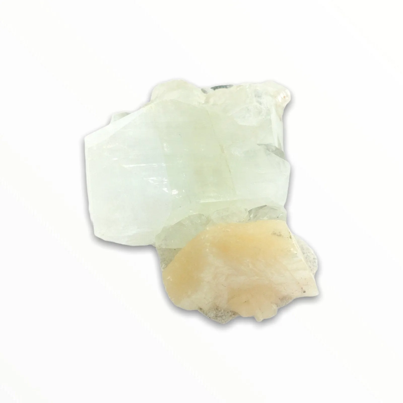 Apophyllite with Stillbite