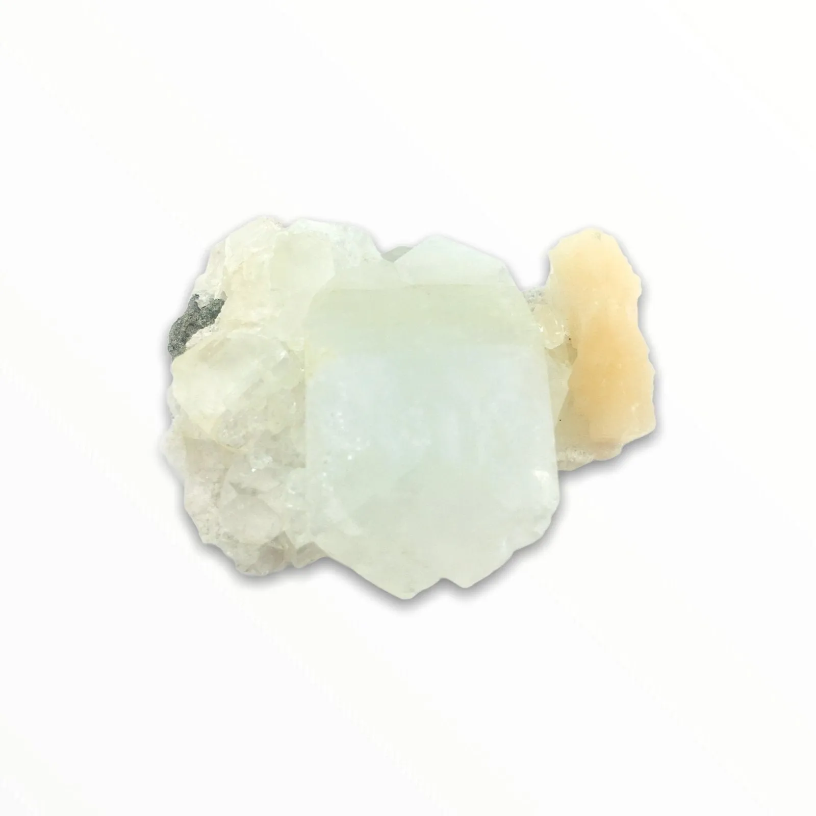Apophyllite with Stillbite