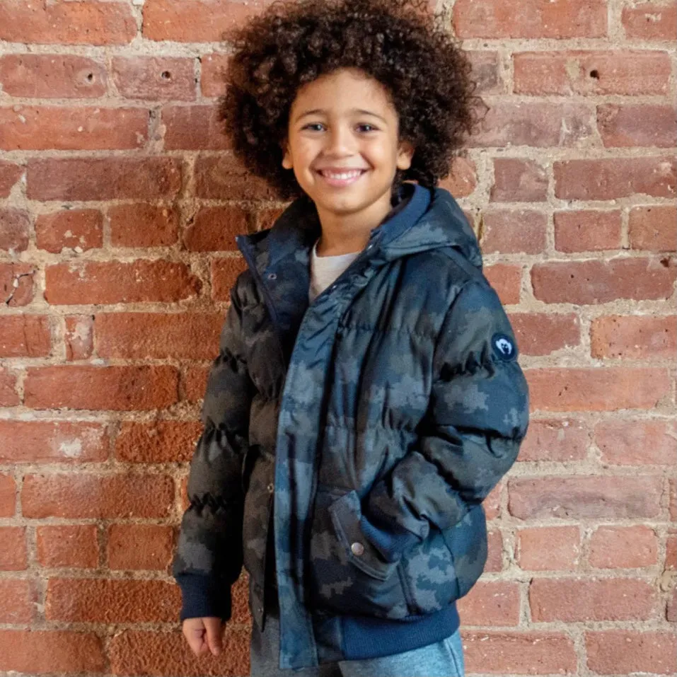 Appaman Puffy Coat - Teal