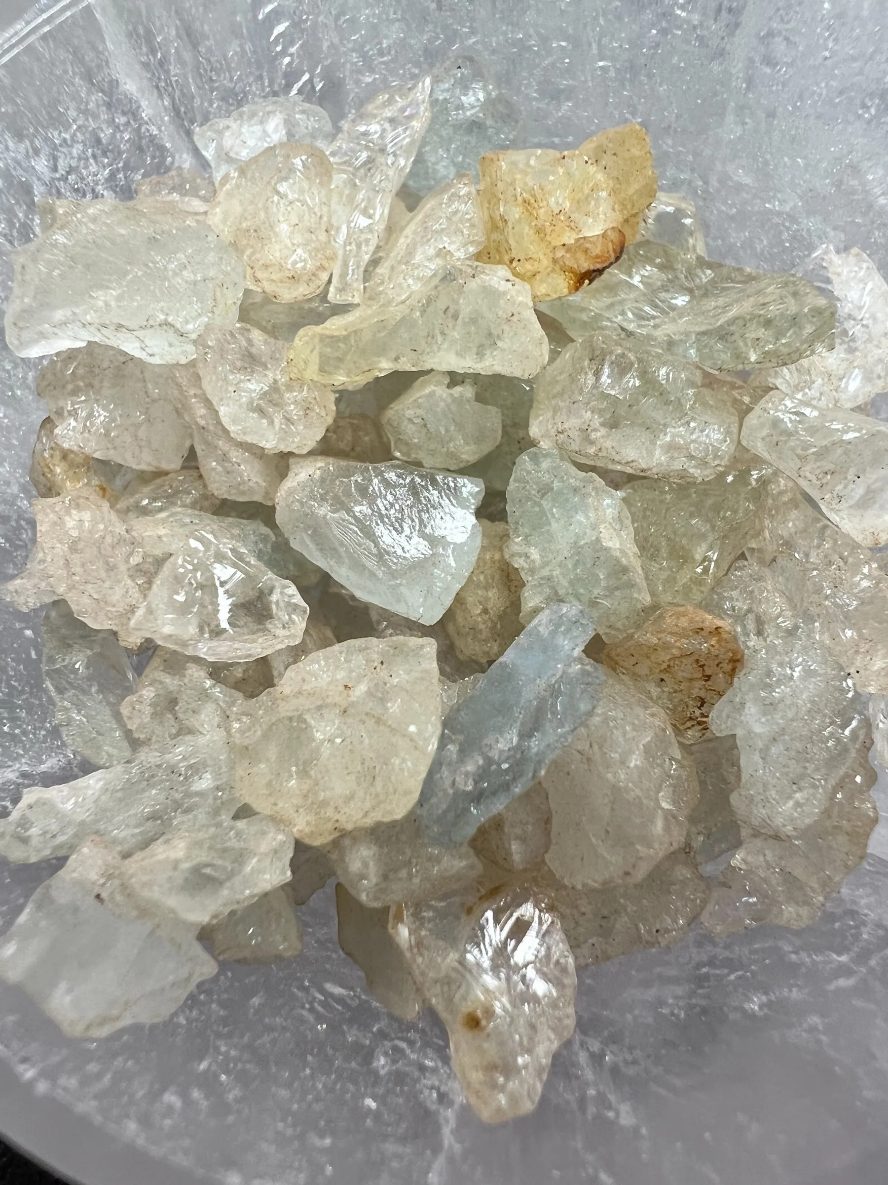 Aquamarine Gemstone Chips