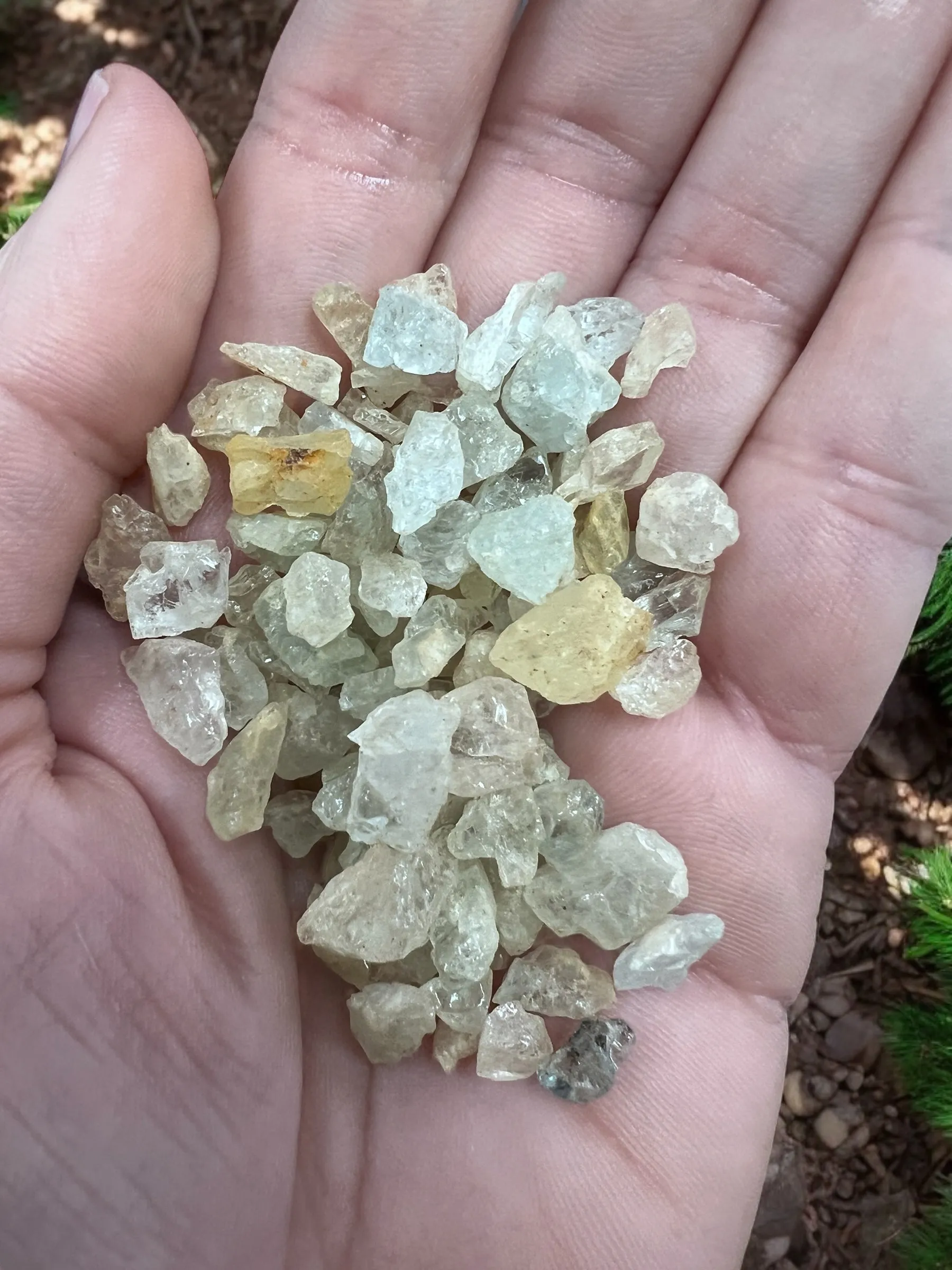 Aquamarine Gemstone Chips