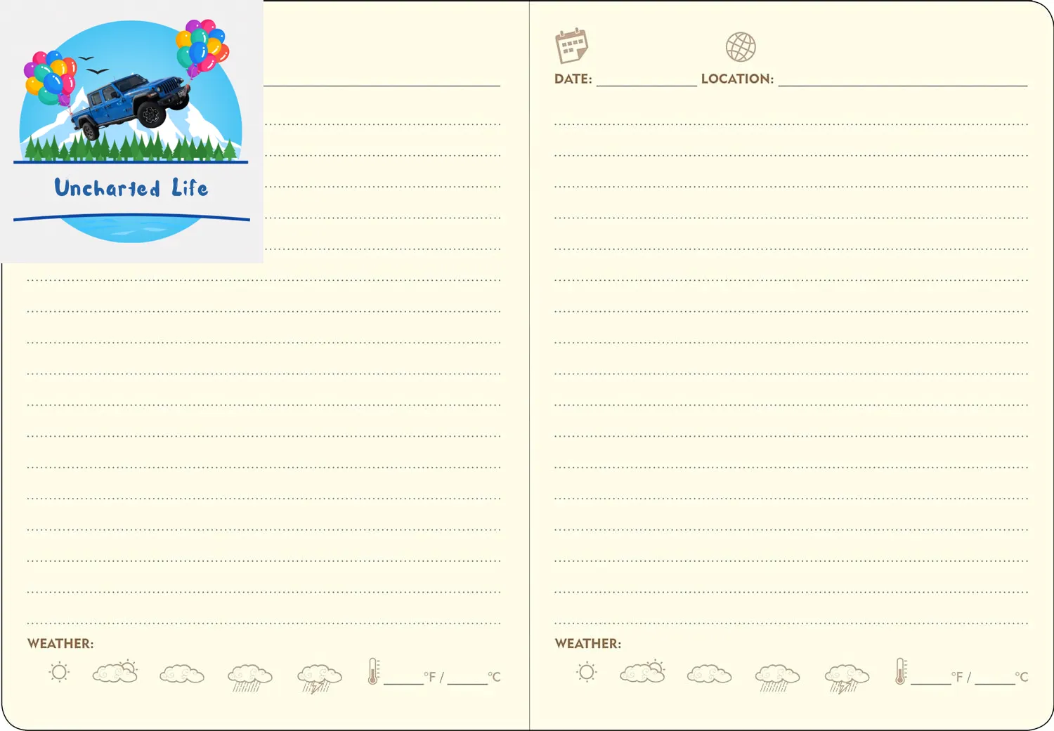 Artisan Page-A-Day Travel Journal: Capture Your Journeys in Style