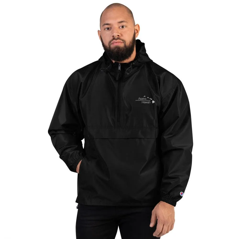 Asana Hawai'i Embroidered Champion Packable Jacket