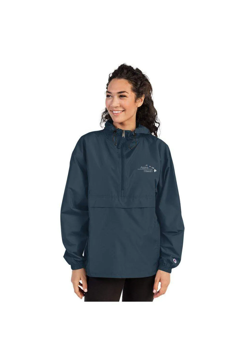 Asana Hawai'i Embroidered Champion Packable Jacket