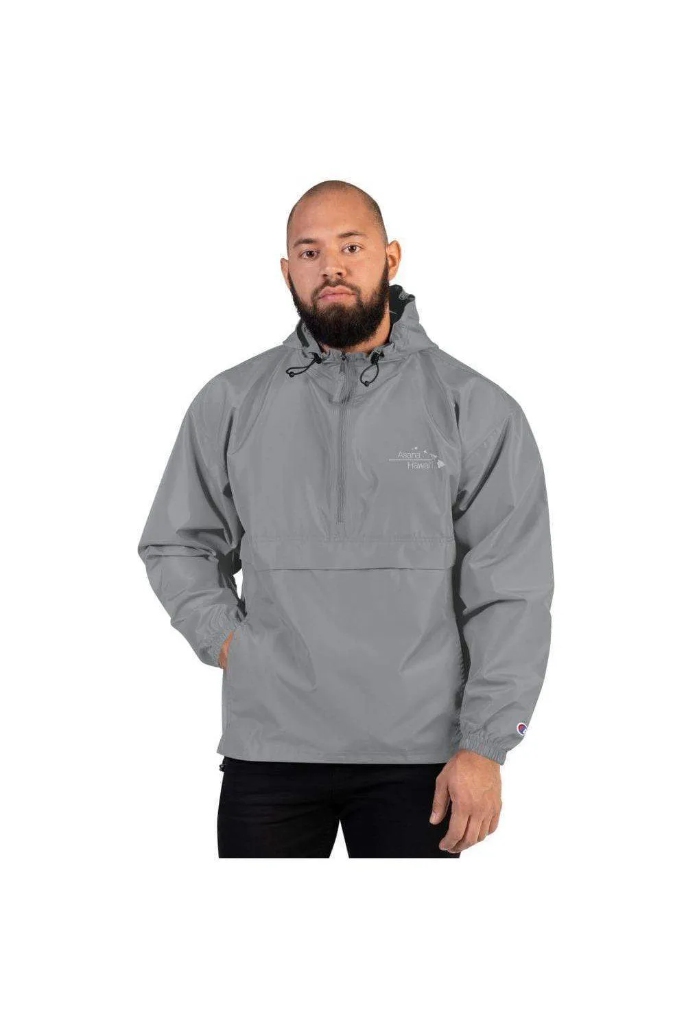 Asana Hawai'i Embroidered Champion Packable Jacket