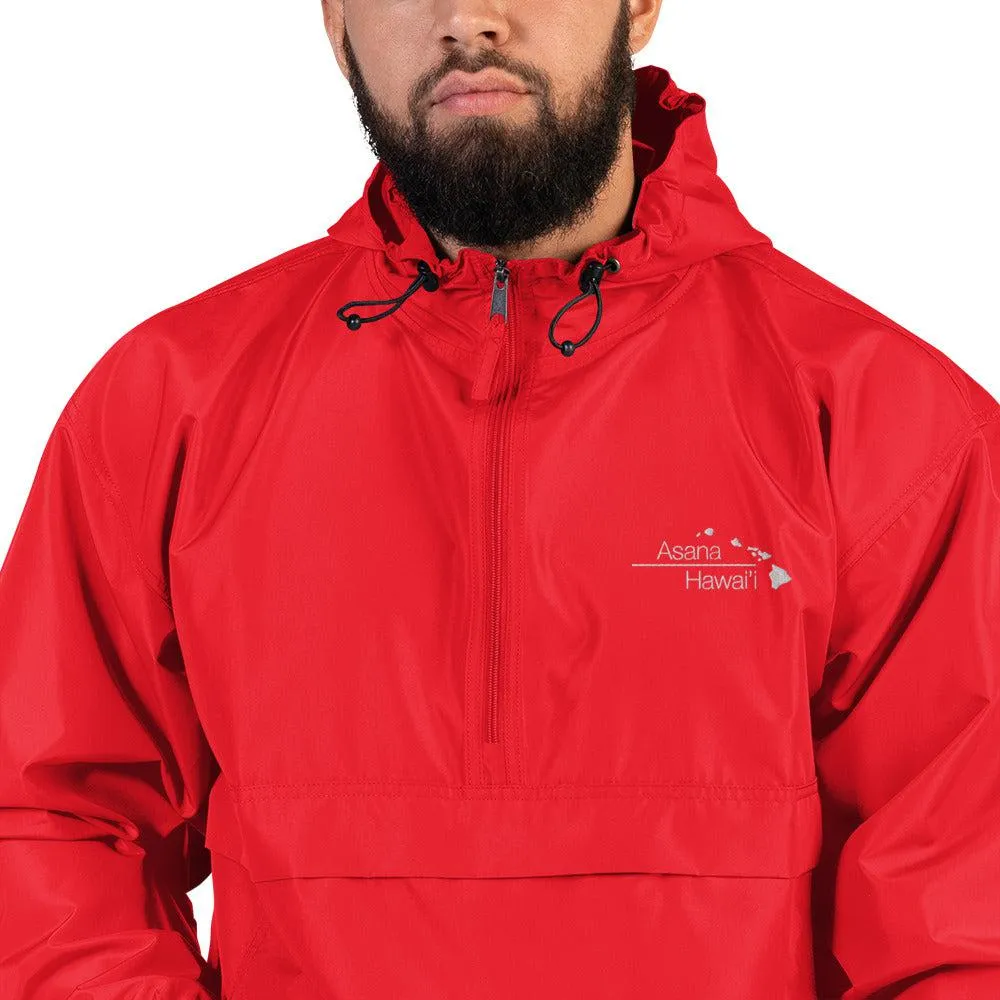 Asana Hawai'i Embroidered Champion Packable Jacket