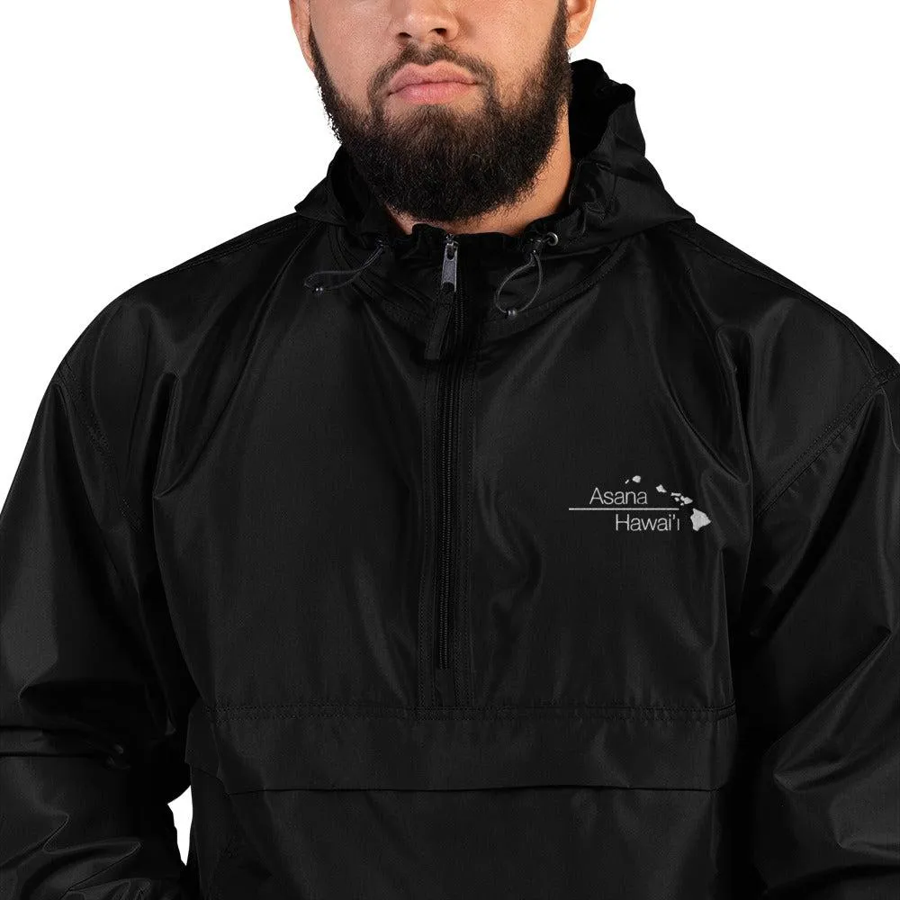 Asana Hawai'i Embroidered Champion Packable Jacket