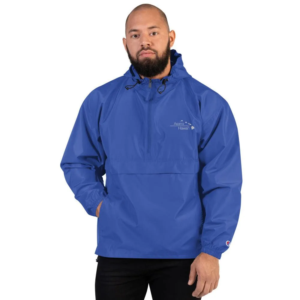 Asana Hawai'i Embroidered Champion Packable Jacket