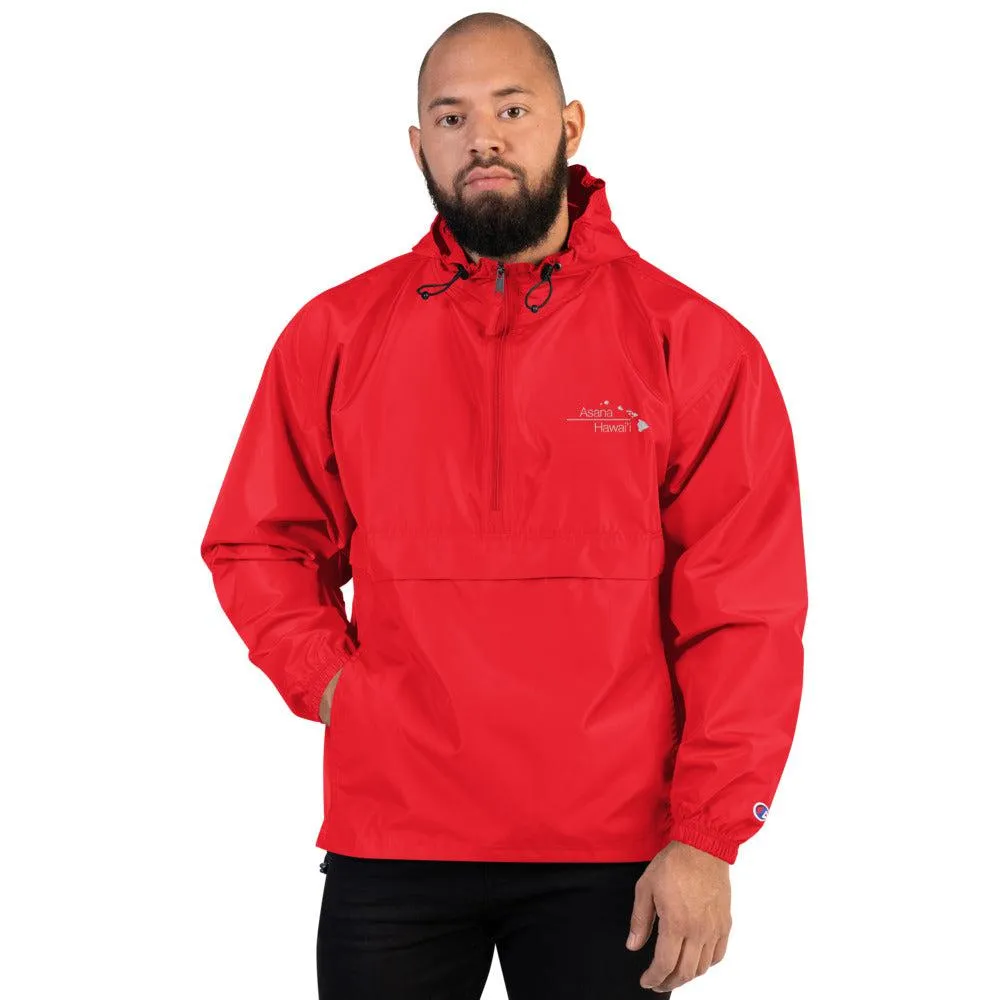 Asana Hawai'i Embroidered Champion Packable Jacket