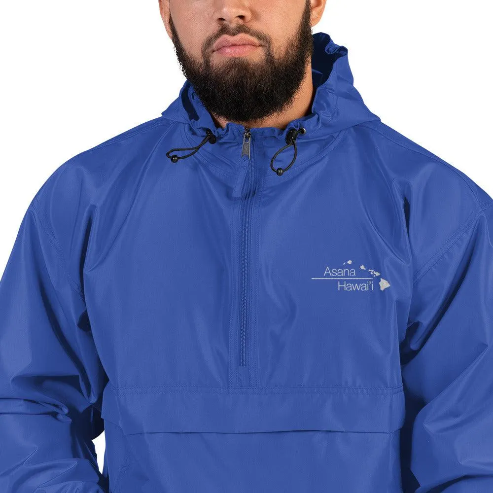 Asana Hawai'i Embroidered Champion Packable Jacket