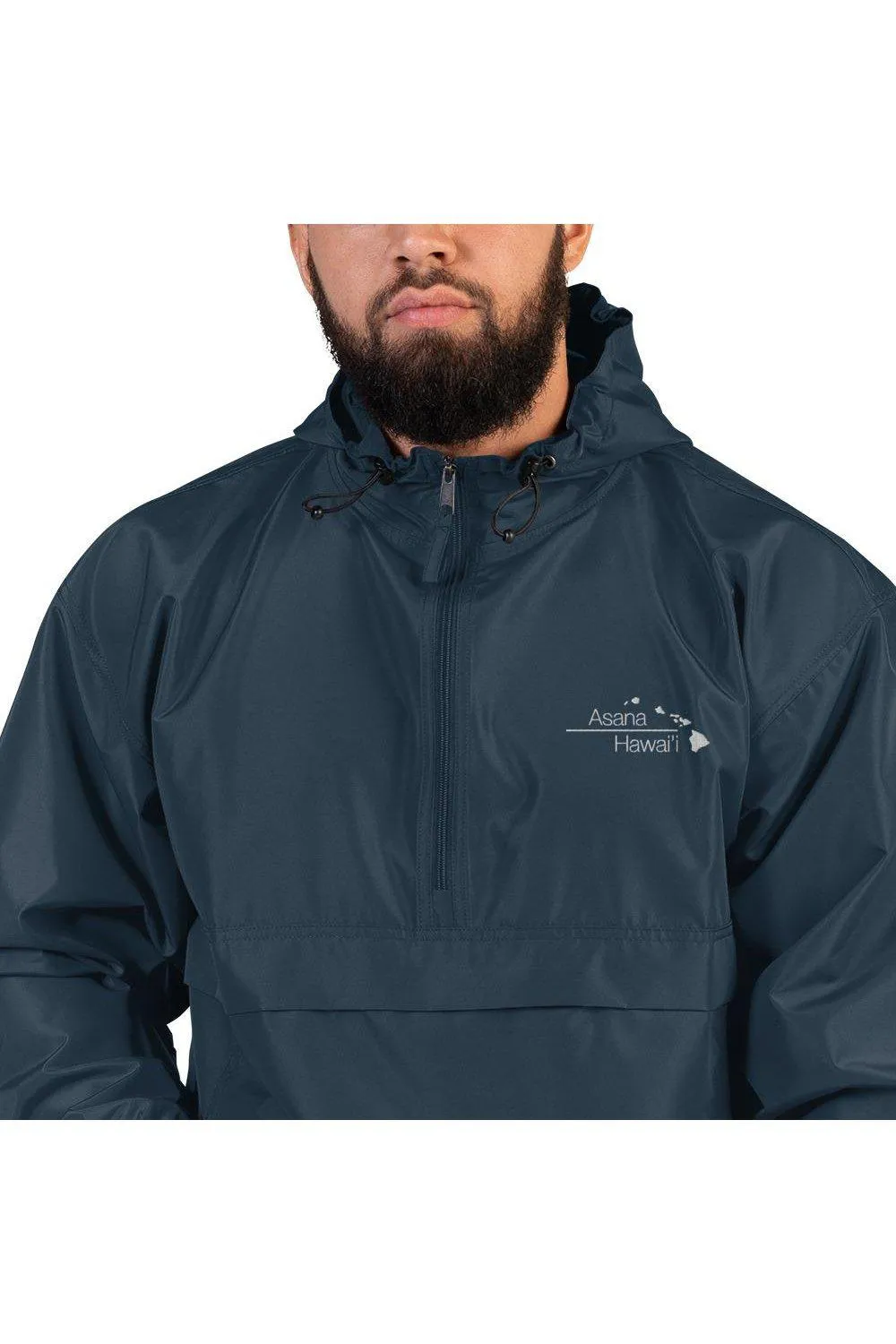 Asana Hawai'i Embroidered Champion Packable Jacket