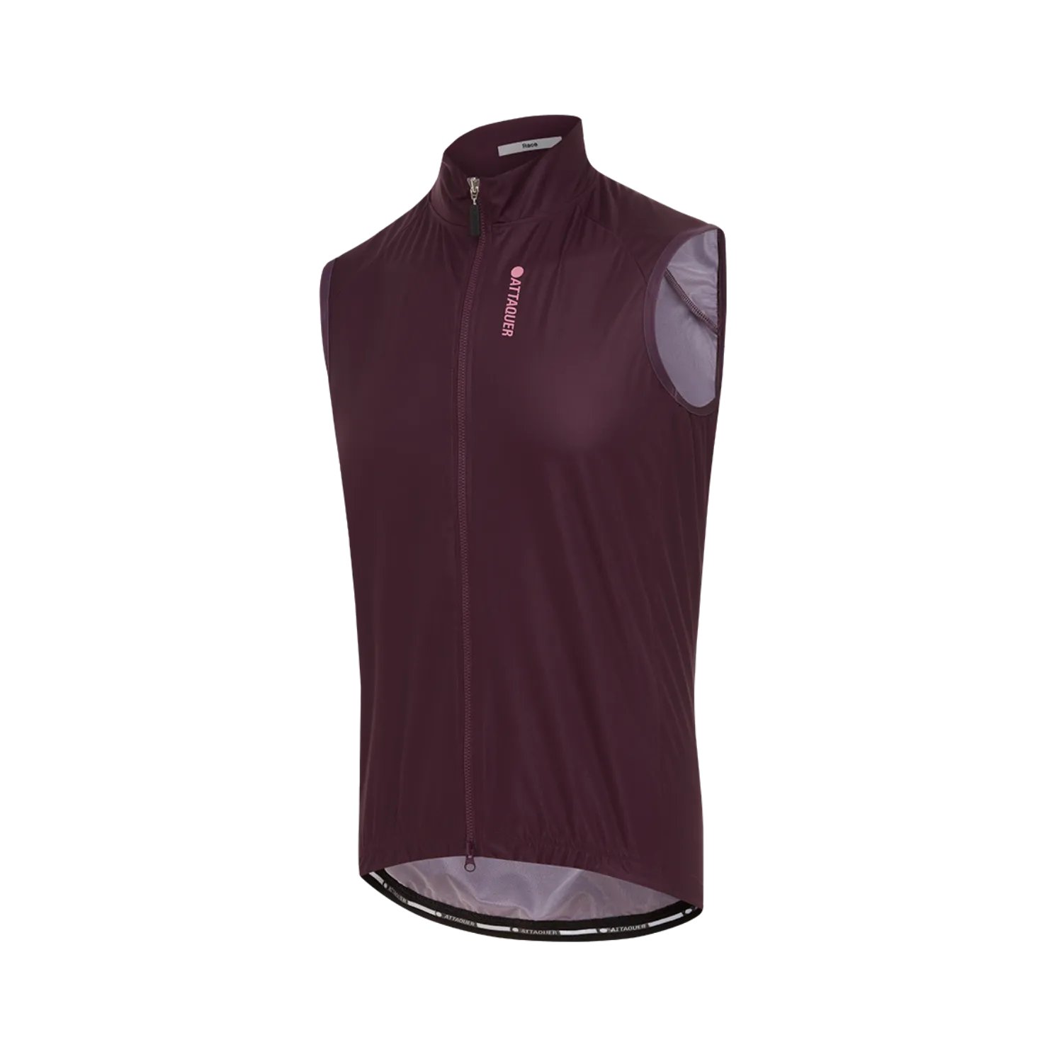 Attaquer Race Rain Softshell Gilet - Burgundy