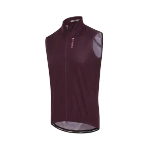 Attaquer Race Rain Softshell Gilet - Burgundy