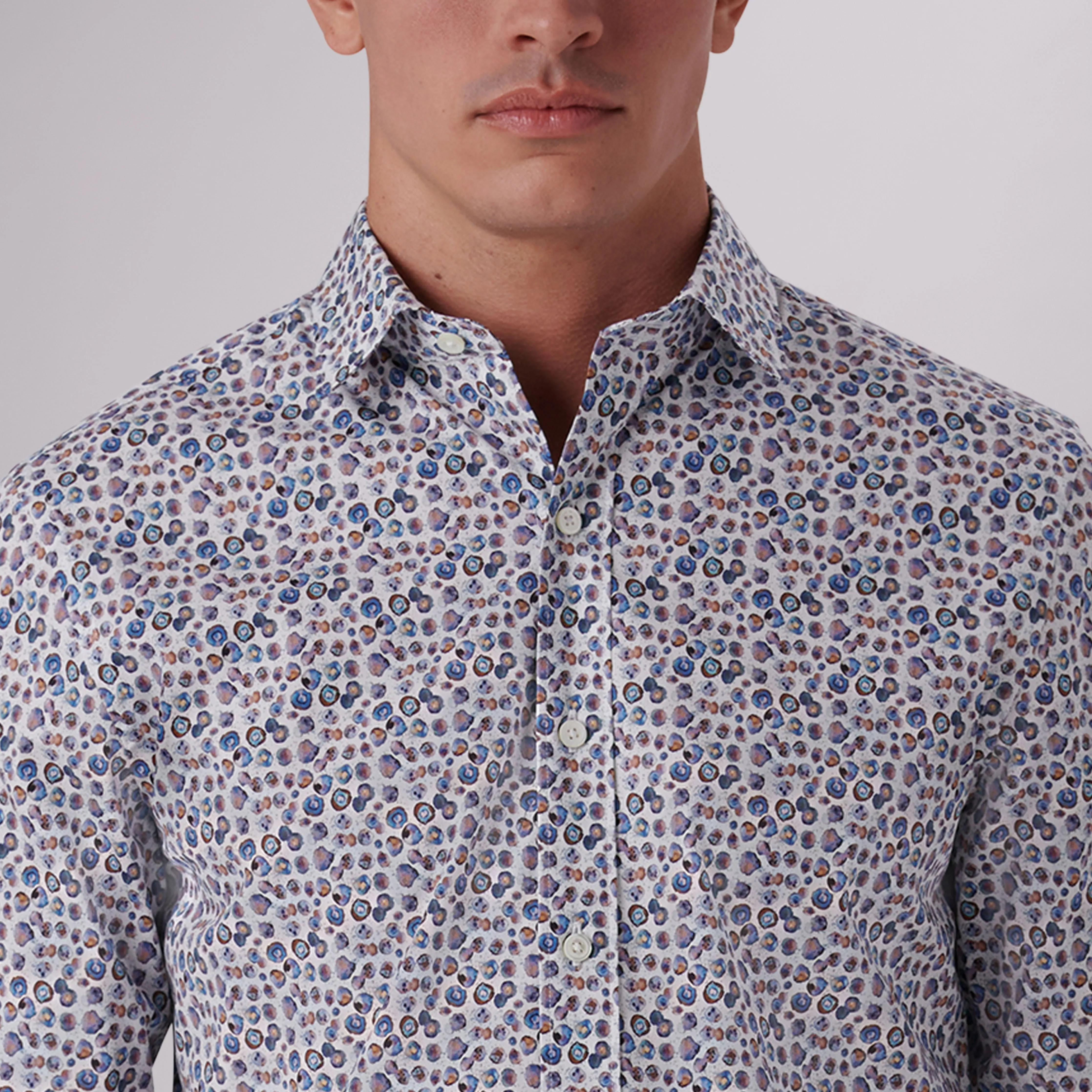 Axel Abstract Print Shirt
