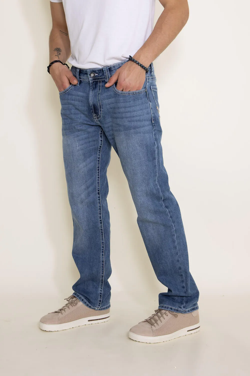 Axel Jeans Vincent Classic Straight Jeans for Men | AXMB0066-VINCENT